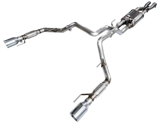 AWE Tuning AWE Gen 3 Raptor SwitchPath Exhaust  - Chrome Silver Tips 3025-32356