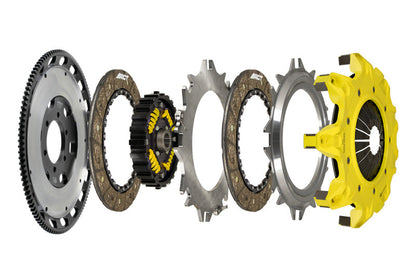ACT 85-92 Mazda RX-7 FC Push Type Mod-Twin 225 HD Sprung Street Clutch Kit T1SS-MZ02