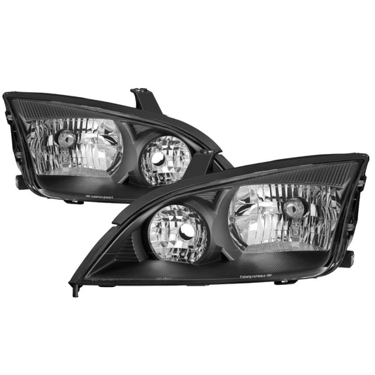 SPYDER xTune Ford Focus 05-07 OEM Style Headlights - Black HD-JH-FFOC05-BK 9037313