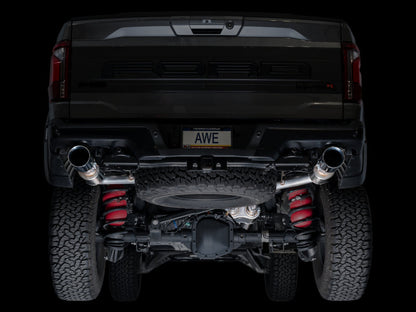 AWE Tuning AWE Gen 3 Raptor R SwitchPath Exhaust  - Chrome Silver Tips 3025-32852