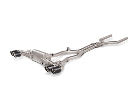 Akrapovic 2021 BMW M8/M8 Competition (F93) Evolution Line Cat Back (Titanium) w/Carbon