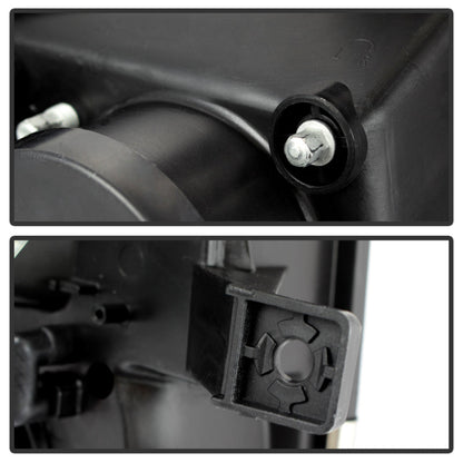 Spyder Ford F150 09-14 Projector Headlights Halogen Model- Light Bar DRL Blk PRO-YD-FF15009-LBDRL-BK 5077592