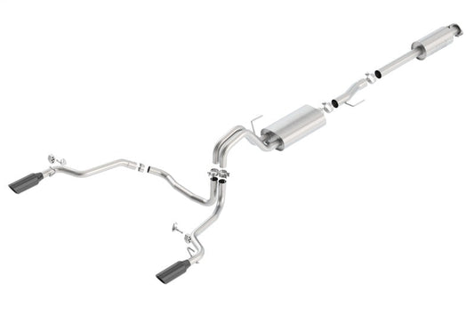 Borla 15-17 Ford F-150 2.7L/ 3.5L EcoBoost/ 5.0L V8 Rear Exit S-Type Catback Exhaust
