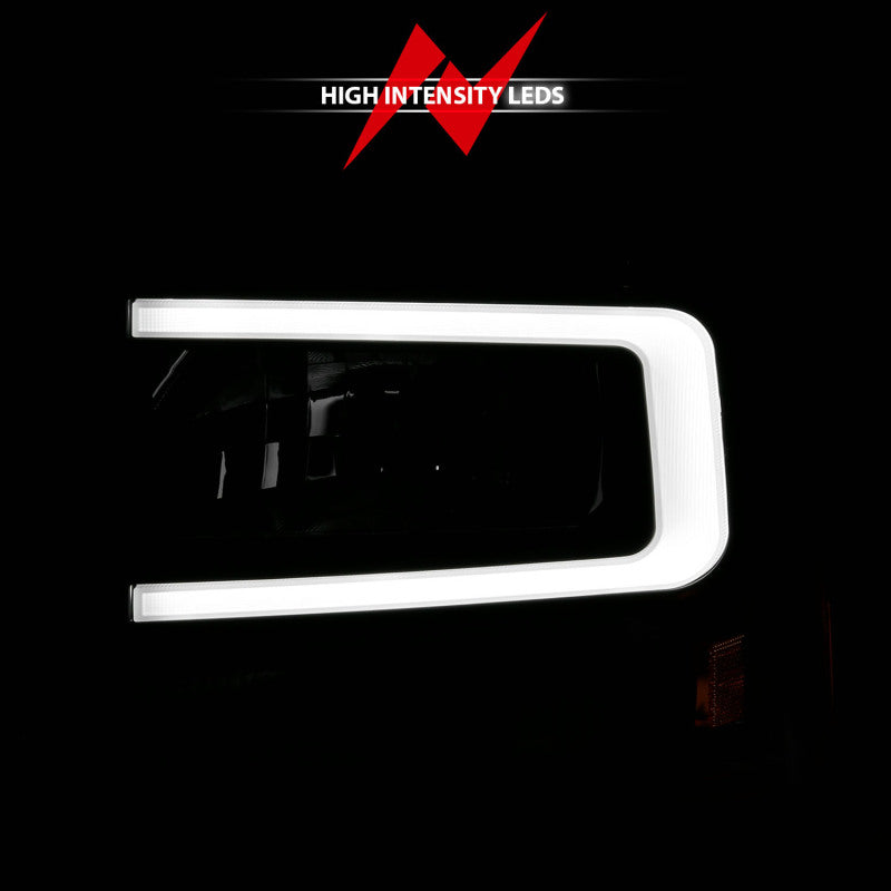 ANZO 99-04 Ford F250/F350/F450/Excursion (excl. 99) Crystal Headlights