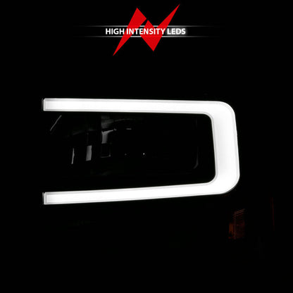 ANZO 99-04 Ford F250/F350/F450/Excursion (excl. 99) Crystal Headlights