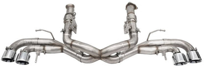 Corsa 2020 Corvette C8 3in Xtreme Cat-Back Exhaust 4.5in Pol Quad Tips