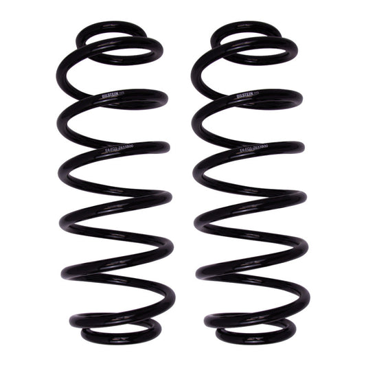 Bilstein 2018+ Jeep Wrangler JL B12 (Special) Rear Coil Spring Set - 1.5in Lift 53-322425