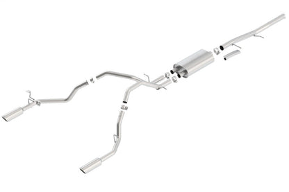 Borla 09-11 Chevrolet Silverado / 09-11 GMC Sierra S-Type SS Catback Exhaust 140429