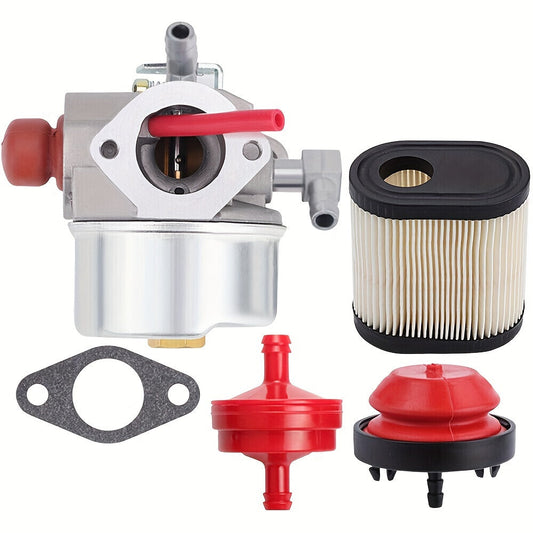 Carburetor Kit for Tecumseh 6.5HP Lawn Mower — Replaces 640350