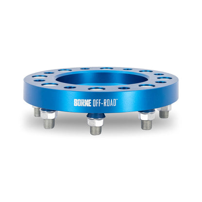 Borne Off-Road Wheel Spacers - 8X170 - 125 - 38.1mm - M14 - Blue BNWS-002-381BL