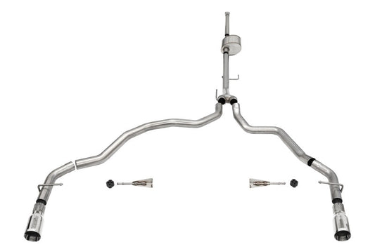 Corsa Performance Corsa 2021-2022 Ford F-150 SuperCrew/6.5in Bed 5.0L V8 Xtreme Cat-Back