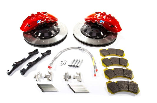 Alcon 2015+ BMW M3 F80 400x34mm Red 6 Piston Front Brake Upgrade Kit BKF7059Y07
