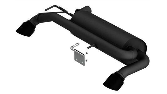 Borla 21-22 Ford Bronco 2.7L V6 4WD ATAK Axle Back Exhaust w/ Black Coated Tips 11978CB