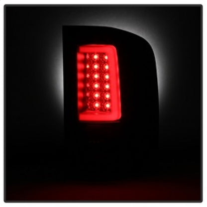 Spyder 07-13 Silverado (Will Not Work w/2010 921 Bulb)V3 Tail Lights Blk Smk