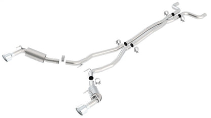Borla 10-13 Chevy Camaro SS 6.2L 8cyl Aggressive Catback Exhaust 140356