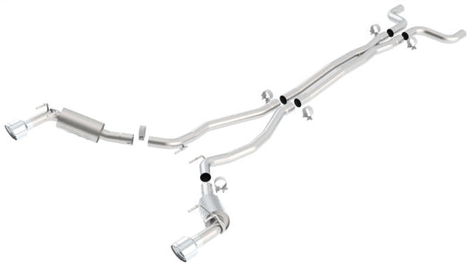 Borla 10-13 Chevy Camaro SS 6.2L 8cyl Aggressive Catback Exhaust 140356