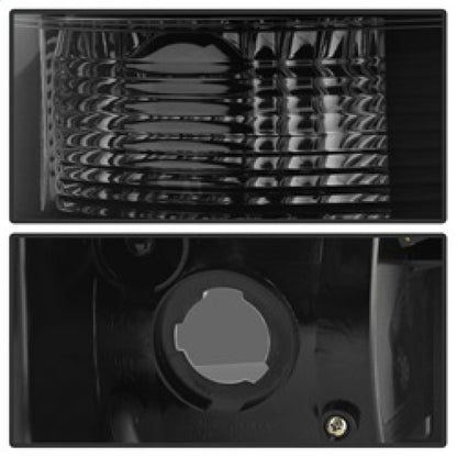 Spyder 07-13 Silverado (Will Not Work w/2010 921 Bulb)V3 Tail Lights Blk Smk