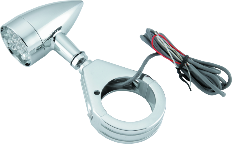 Bikers Choice Mini Led W/41Mm Clamp Amber 482422