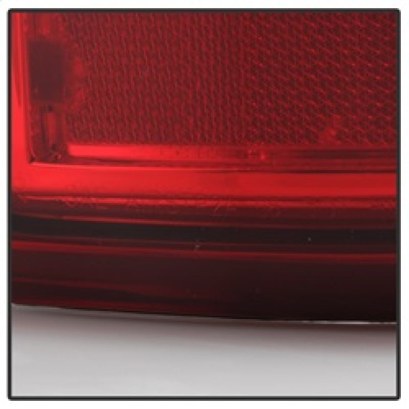 Spyder Xtune Chevy Silverado 1500/2500/3500 03-06 LED Tail Lights Red Clear
