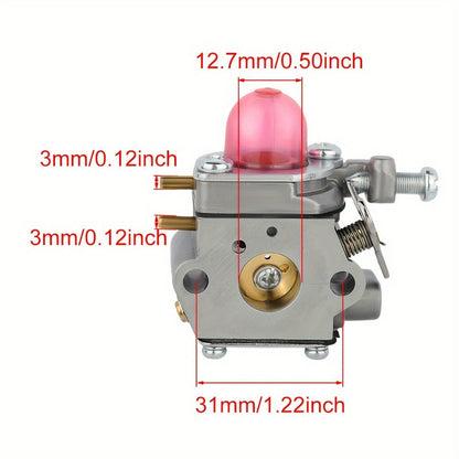 Carburetor for Bolens BL110 String Trimmer — Replaces 753-06190