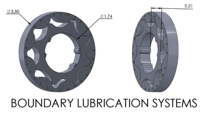 Boundary 05-14 Ford Modular Motor/Shelby GT500 3V 4.6L/5.4L V8 Billet Oil Pump Gear MM-OPG-3V