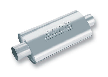 Borla XR-1 Racing Sportsman 2 1/2 inch Outlet / 2 1/2 inch Inlet 16in Case Oval Muffler 40942