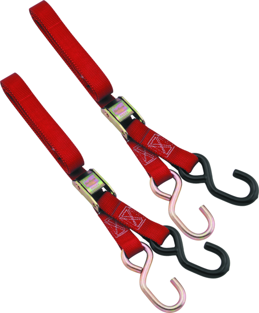 Bike Master BikeMaster 1x72in Tiedown 20pc Carton - Red 100572