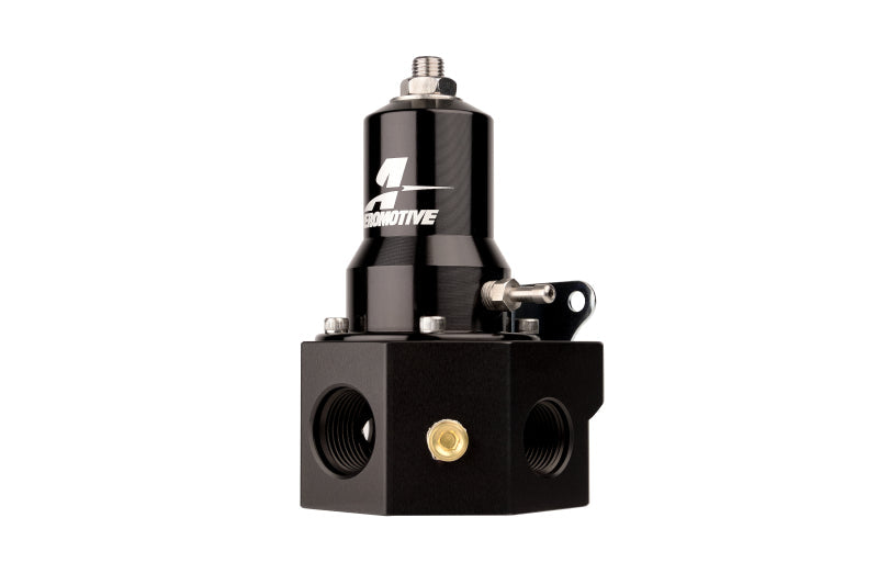 Aeromotive Adjustable Fuel Pressure Regulator 30-120PSI .313 Valve -3x -8 / 1x -10 Inlet