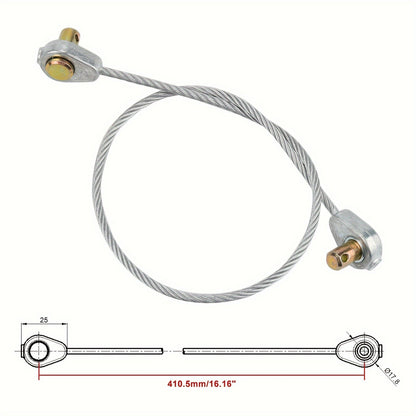 Control Cable for Troy-Bilt Lawn Mower — Replaces 746-0968 (2-Pack)