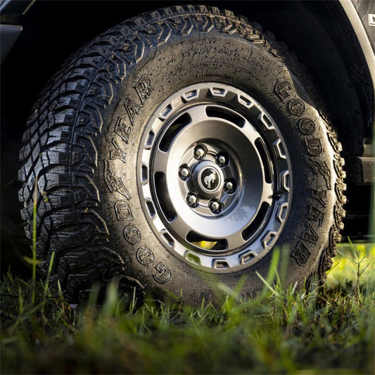 Ford Racing 21-23 Bronco Everglades Wheel Kit - Carbonized Gray M-1007K-P1785E