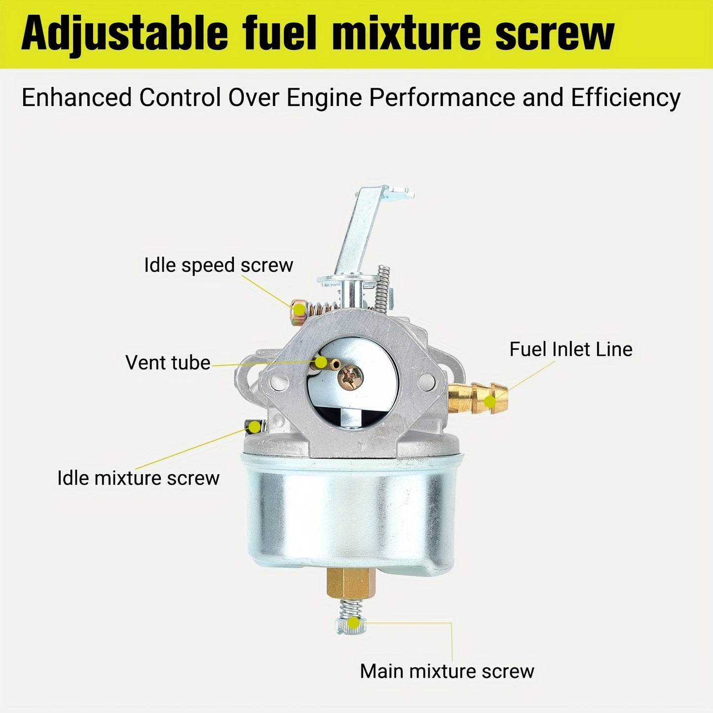 Carburetor for Tecumseh H50 H60 HH60 — Replaces 632230