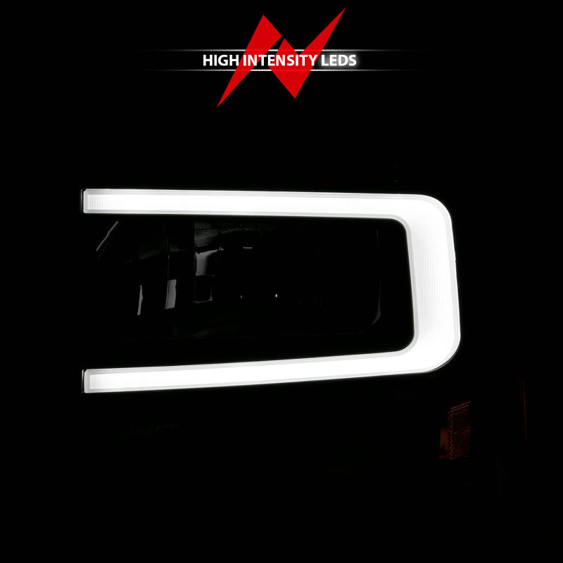 ANZO 99-04 Ford F250/F350/F450/Excursion (excl. 99) Crystal Headlights