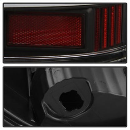 Spyder xTune 13-18 Dodge Ram 1500 LED Tail Lights - Black (Alt-On-DRAM13V2-Lbled-Bk)
