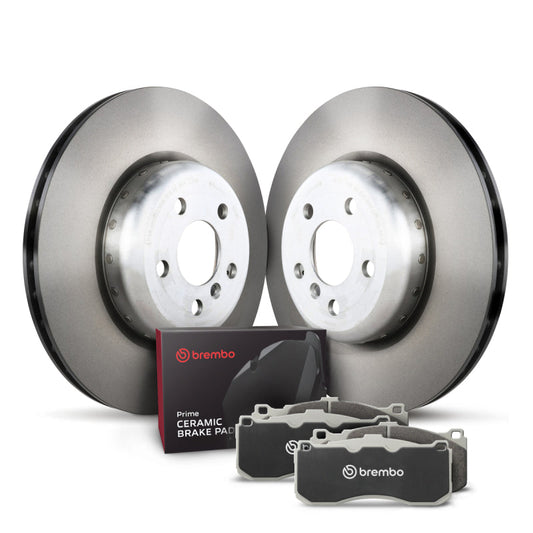 Brembo OE 14-16 BMW 535d/535d xDrive/12-18 640i/13-19 640i Gran Coupe Front Disc Brake Kit KT00A74