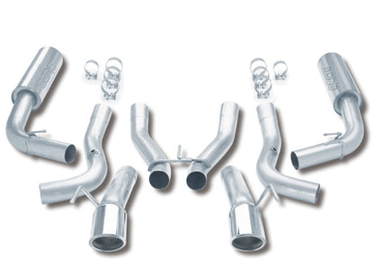 Borla 96-02 Viper GTS/R/T-10 Coupe/Convertible 2dr w/ 2.5in Inlets SS Catback Exhaust System 14663