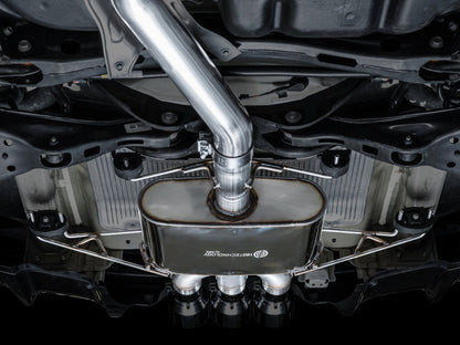 AWE Tuning 2024 Acura Integra Type S DE5 FWD Touring Edition Exhaust w/ Triple Diamond Black Tips 3015-53335