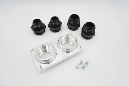 ASE Billet Firewall Plate Dual 16AN Pass Through