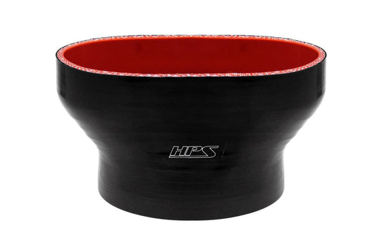 HPS Performance Products HPS Oval to Round Silicone Reducer Coupler Hose for Ford Mustang
