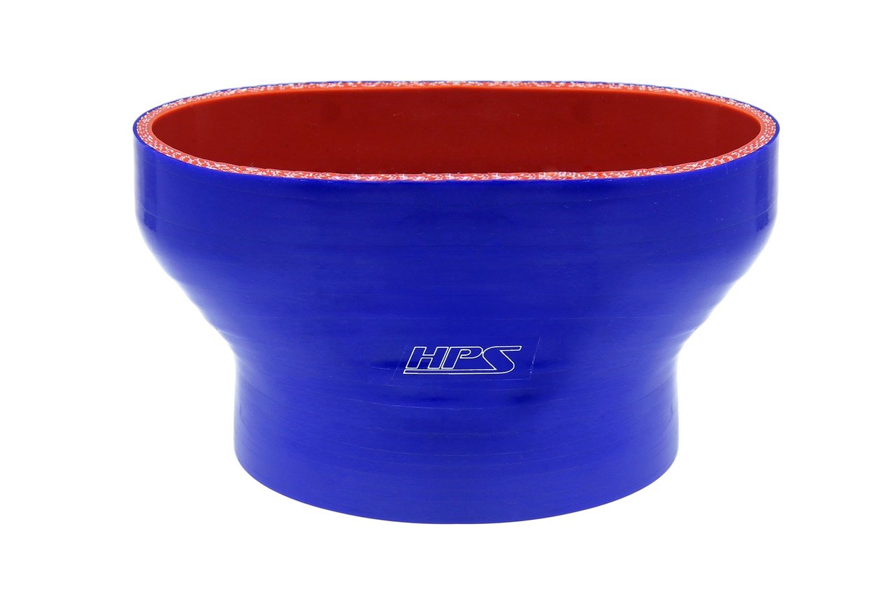 HPS Performance Products HPS Oval to Round Silicone Reducer Coupler Hose for Ford Mustang