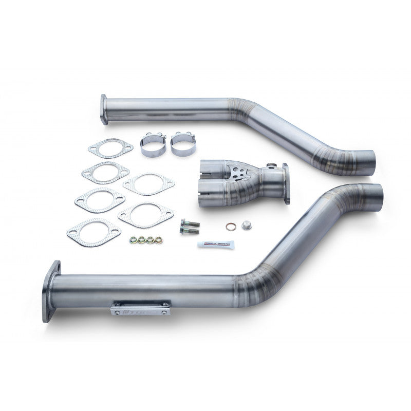 Tomei Expreme Ti Full Titanium Y-Shape Mid Pipe Kit Infiniti fits Q50 Q60 400Z