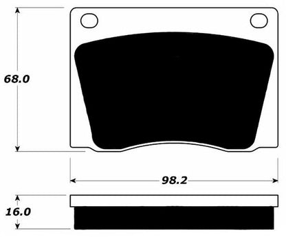 Porterfield Brake Pads for 1971 Jaguar XJ 12
