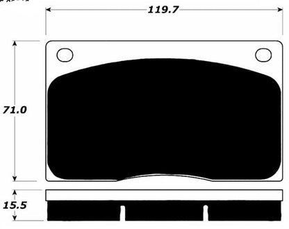 Porterfield Brake Pads for 1982 Jaguar Xjr-S