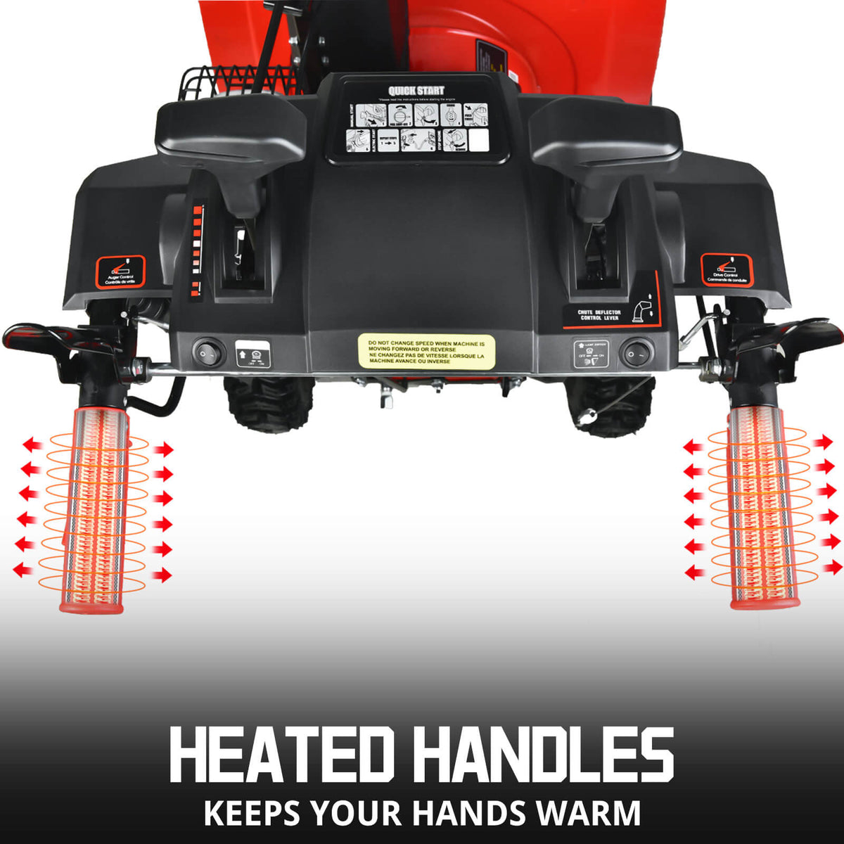 PowerSmart 26" 208cc Two Stage Self-Propelled Gas Snow Blower w/ Electric Start