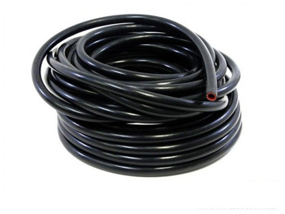 HPS High Temp 1" ID (25mm) Reinforced Silicone Heater Hose Black - 50 Feet