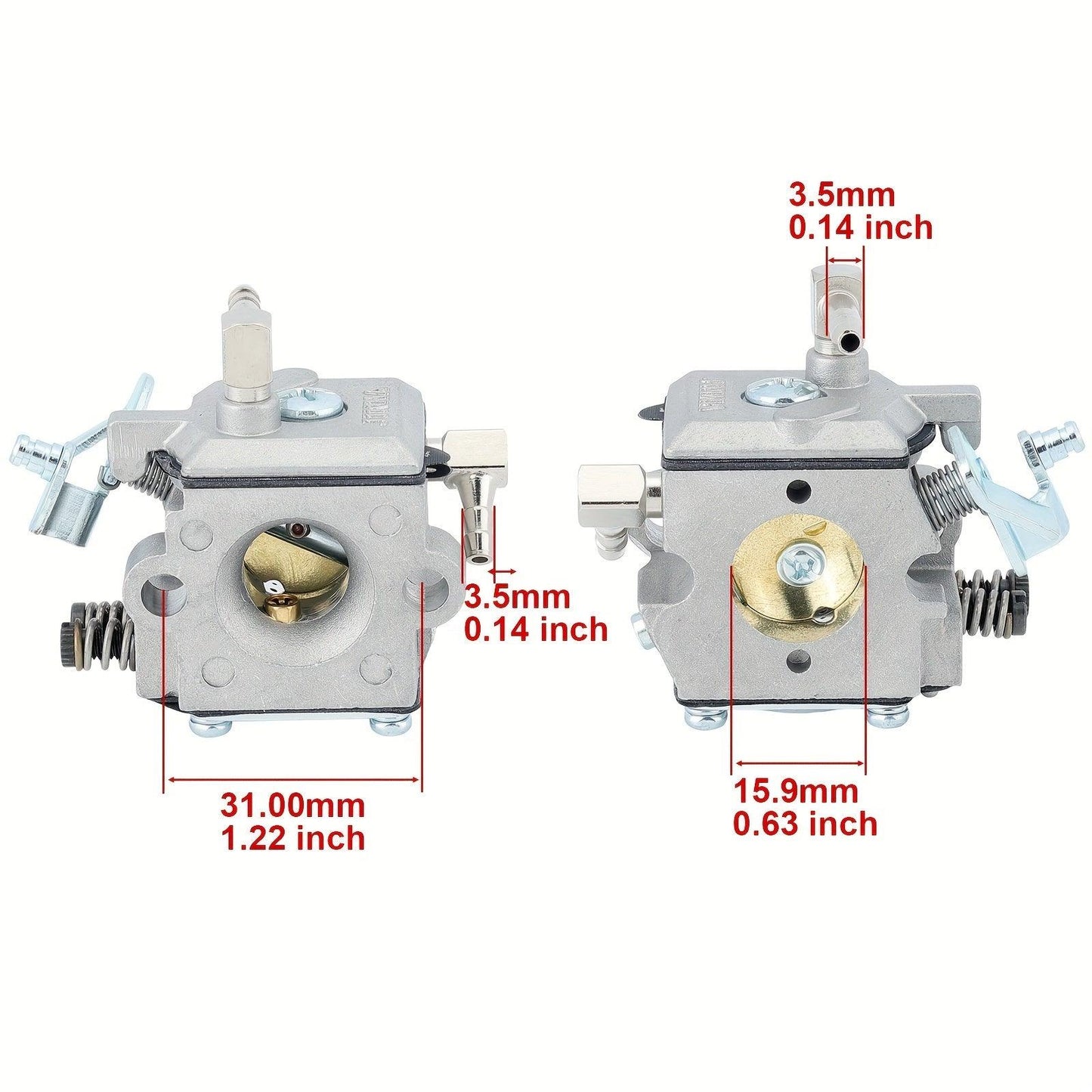 Carburetor for Stihl 031AV Chainsaw — Replaces 1113 120 0602