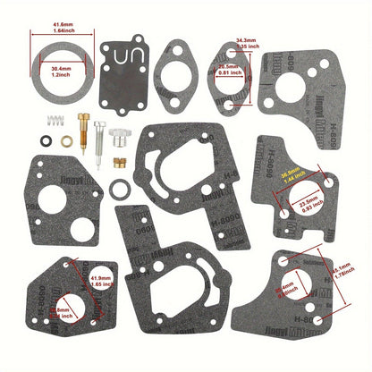 Carburetor Rebuild Kit for Briggs & Stratton 80200 62923 62924 — Replaces 495606