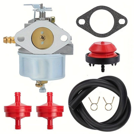Carburetor Kit for Tecumseh HM70 HM80 HMSK90 Snow Blower — Replaces 632334