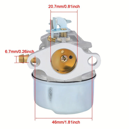 Carburetor for Tecumseh 640086A HSK600 HSK635
