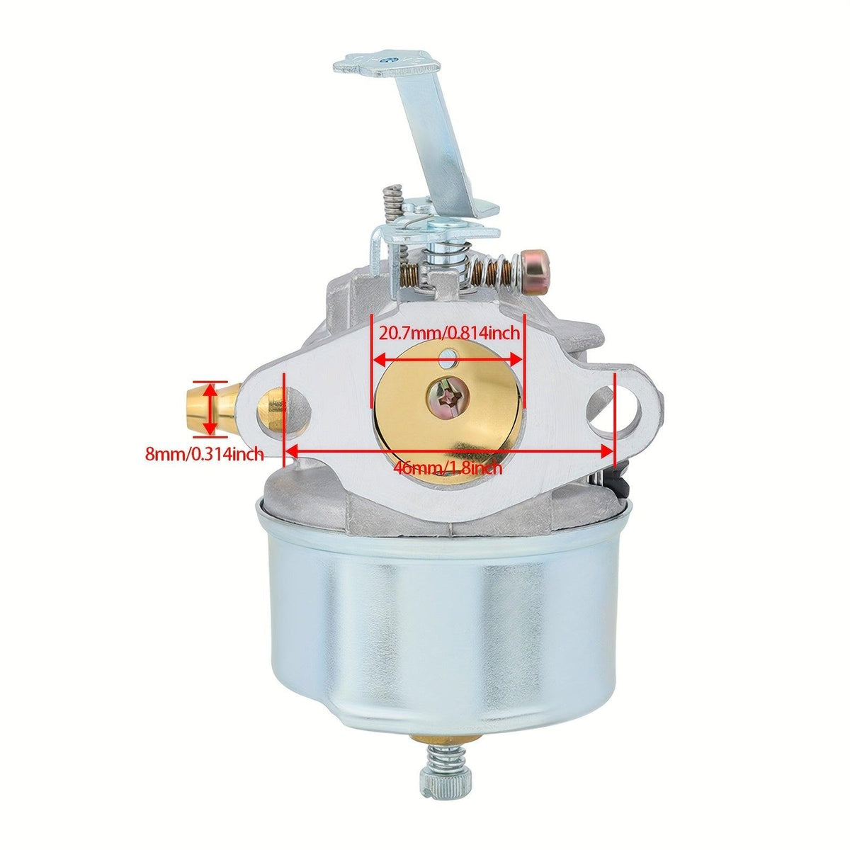 Hipa High-Performance Carburetor Kit - Durable & Precision-Made for Tecumseh H30, H50, H60, HH60 Engines - Easy Install, Optimal Fuel Delivery - Replacement of 632272, 30727