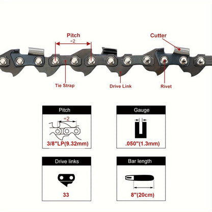 Chainsaw Chain S33 RM4050 RM4050B Chainsaw